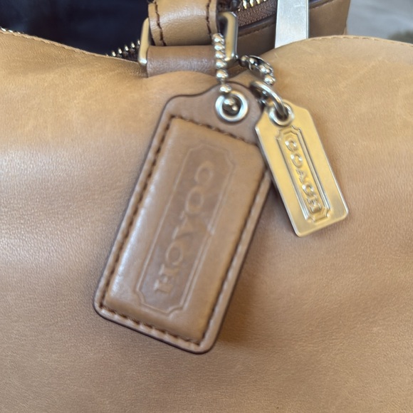 Coach Legacy Pinnacle Harper Satchel Tawny Creed A1371-23563 Color is Tawny - Picture 2 of 12